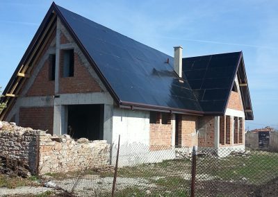 Строеж на къща - Камен бряг