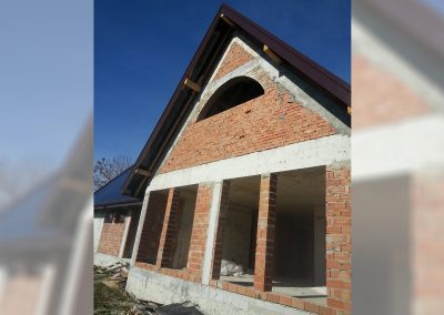Строеж на къща - Камен бряг